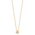 Collier 750/18K guld Diamant 0.05 ct, w-si 42-45 cm
