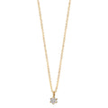 Collier 750/18K guld Diamant 0.05 ct, w-si 42-45 cm