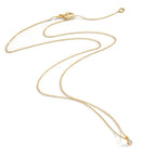 Collier 750/18K guld Diamant 0.03 ct, w-si 42-45 cm