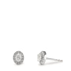 Ørestikker 750/18K hvidguld Diamant 0.58 ct, w-si