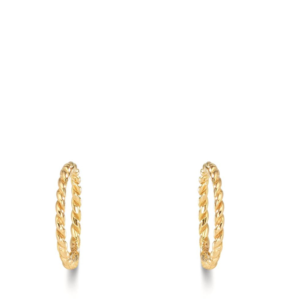 Click kreoler 750/18K guld