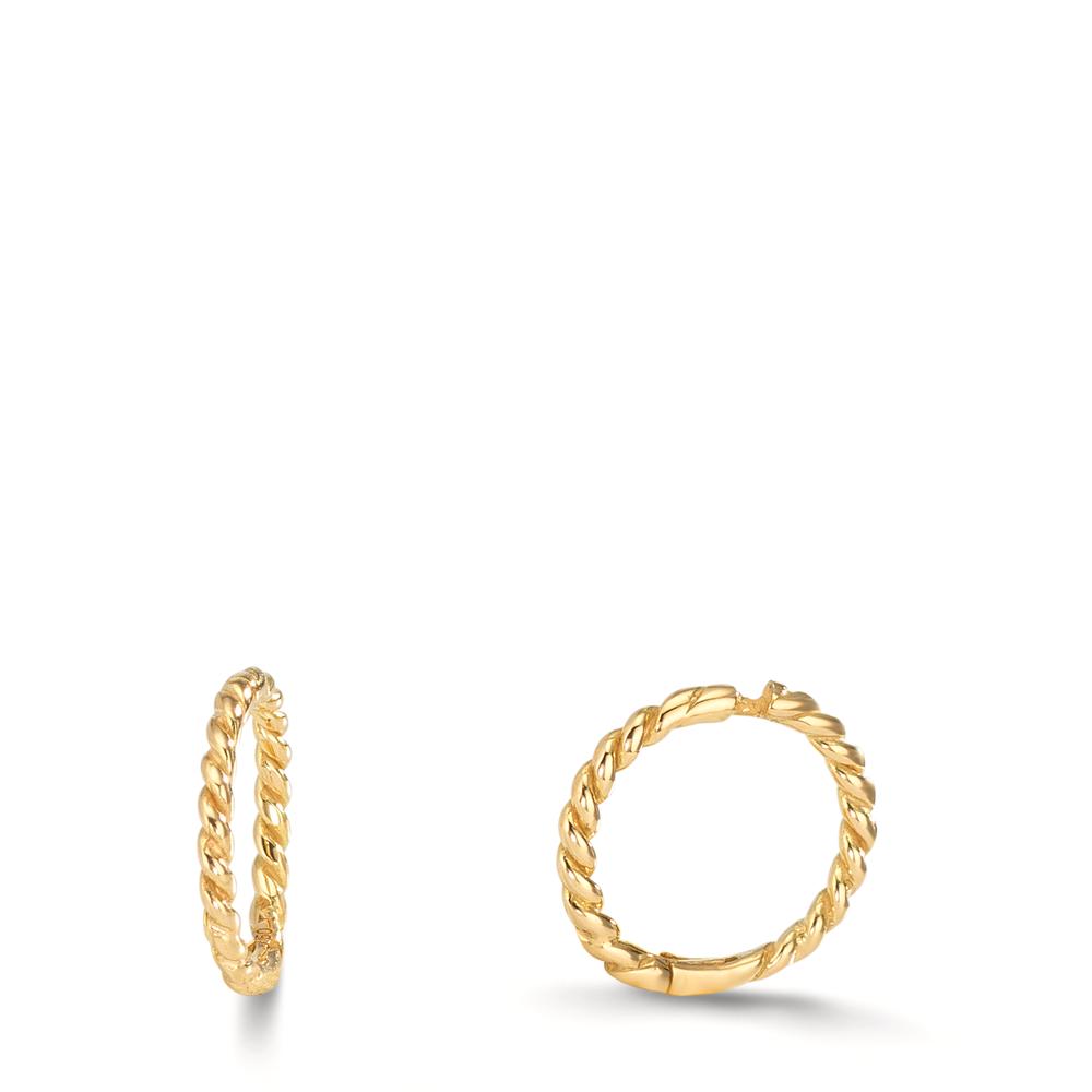 Click kreoler 750/18K guld