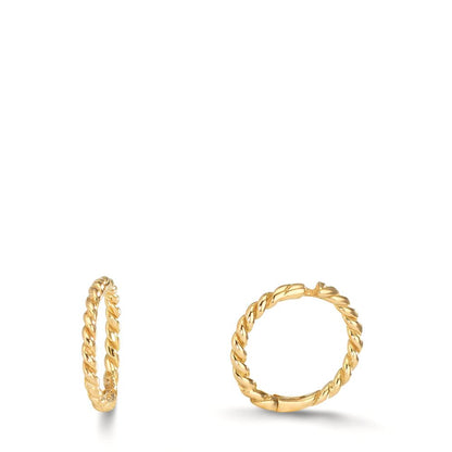 Click kreoler 750/18K guld