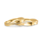 Partnerringe 750/18K guld