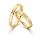 Partnerringe 750/18K guld