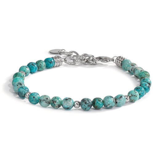 Armbånd Rustfrit stål Agat 20-22 cm Ø6.5 mm