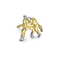 Ørestik 1 stk 375/9K guld Svinge-178225