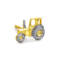 Ørestik 1 stk 750/18K guld traktor-505306