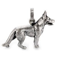 Vedhæng Sølv rhodineret Hund-519159