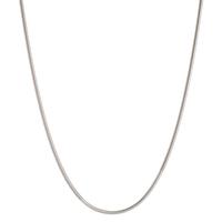 Halskæde Sølv rhodineret 42 cm-525083