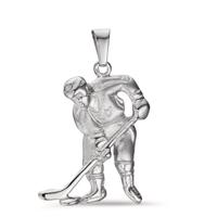 Vedhæng Sølv rhodineret Ishockey-544416