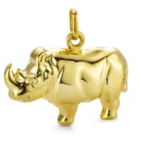 Vedhæng 375/9K guld næsehorn-547555