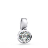 Vedhæng 750/18K hvidguld Diamant hvid , 0.15 ct, [Brillant], w-si