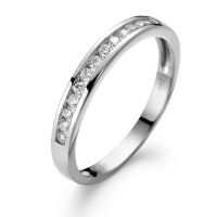 Memory ring 750/18K hvidguld Diamant hvid , 0.20 ct, 13 Sten , si-561923