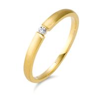 Solitaire ring 750/18K guld Diamant 0.03 ct, w-si-562999