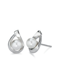 Øreringe Sølv rhodineret Skinnende perler-579070