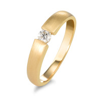 Solitaire ring 750/18K guld Diamant 0.10 ct, w-si-584210