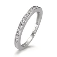Memory ring 750/18K hvidguld Diamant 0.15 ct, 15 Sten , w-si-595768