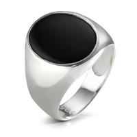Fingerring Sølv Onyx-601212