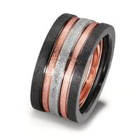 Fingerring Rustfrit stål Zirconia-601777