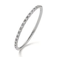 Memory ring 750/18K hvidguld Diamant 0.04 ct, 18 Sten , w-si-605629