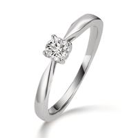 Solitaire ring 950 platin Diamant 0.25 ct, w-si-606741