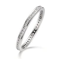 Memory ring 950 platin Diamant 0.25 ct, 50 Sten , w-si-606742