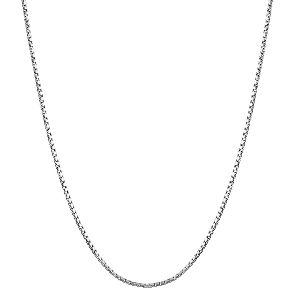 Halskæde Sølv rhodineret 42 cm-554943